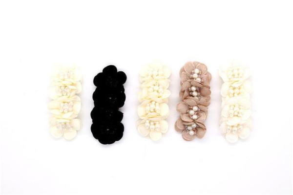 Buy cheap Decorative Ladies Shoe Bow Clips Accessories Special Cloth Material from wholesalers