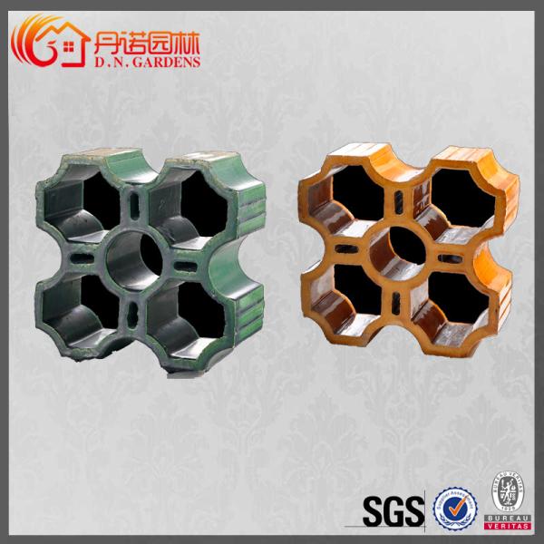 Buy cheap Breeze Block Chinese Style Ceramic Decorative Wall Bricks Hollow Glazed from wholesalers