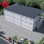 Customized Color Folding Houses for Engineering Hospital Store Apartment Hotel