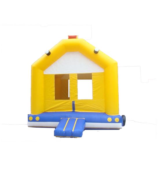 Buy cheap Yellow Color Simple Model Inflatable Bouncy Castle 5*5*5m from wholesalers
