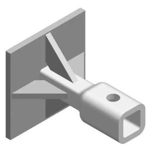 Buy cheap Galvanized Non Galvanized New Construction Cap Steel Weld Connect from wholesalers