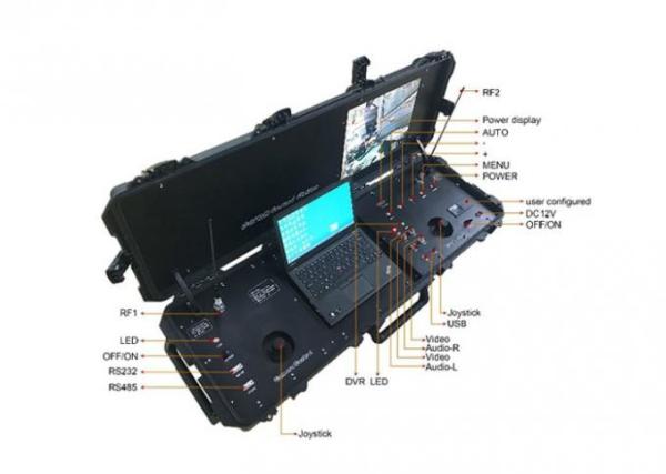 Buy cheap 17" LCD Wireless Ground Station 138-4400MHz Briefcase COFDM Digital Receiver from wholesalers