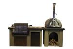 Buy cheap Islands AGA Stainless Steel Wood Fired Pizza Oven Steel Wood Fired Pizza Oven from wholesalers