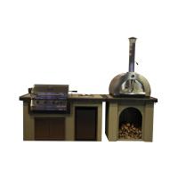 Buy cheap Islands AGA Stainless Steel Wood Fired Pizza Oven Steel Wood Fired Pizza Oven product