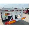 Buy cheap Tri Axle Container Semi Truck And Flatbed Trailer 50T from wholesalers