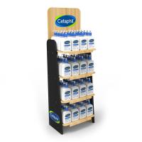Buy cheap Skin Care Product Wood Display Rack For Facial Cleanser product
