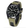 Buy cheap Fabric Leather Band Watches / Multifunctional Stainless Steel Mens Watches , Large Dial Quartz from wholesalers