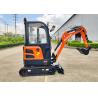 Buy cheap ZG020U Miniexcavator 2 Tone Tailless Bucekt 0.05M³ With Cabin EPA Rubber Track Kubota CAT JCB from wholesalers