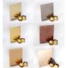 Buy cheap 8K Mirror Color Stainless Steel Sheet Coated For Luxurious Decoration from wholesalers