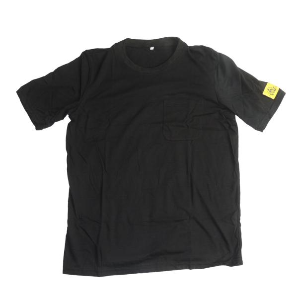 Buy cheap CE SGS 80 Times Washing Black ESD Polo Shirts from wholesalers