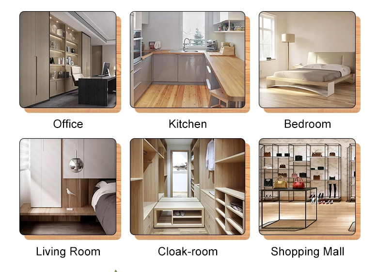 Both Side E0 Glue Melamine Faced 12mm Laminate Faced MDF