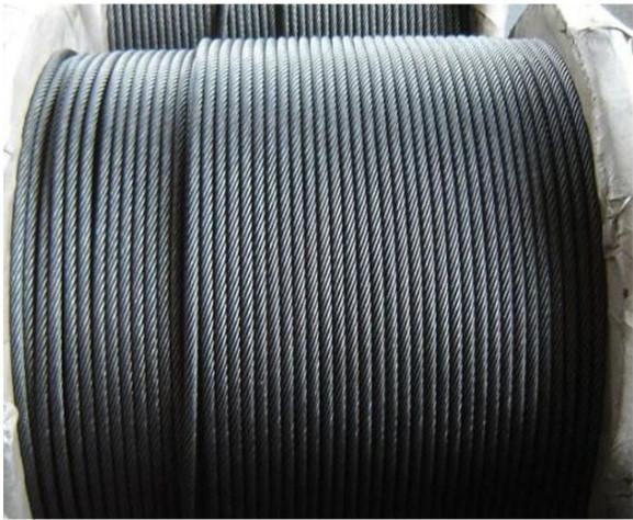 Buy cheap API 9A Steel Wire Rope Drilling Rig Spare Parts 6 X 19S-IWRC Drilling Line from wholesalers