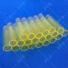 Buy cheap Yellow Optical Pump Transparent Quartz Tube Of Laser Spare Parts from wholesalers