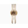 Buy cheap French style living room background wall crystal wall lamp corridor staircase aisle art lighting master bedroom bedside creative wall lamp from wholesalers
