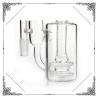 Buy cheap Recycler Dropdown Glass Ashcatchers 14.4mm 18.8mm Joint Double Showerheads Perc from wholesalers