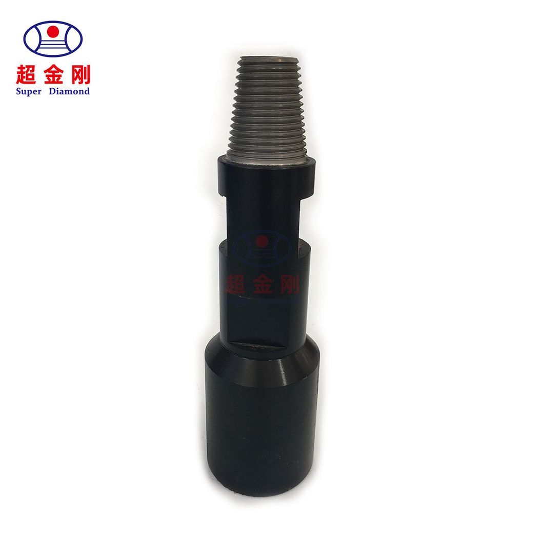 Adapter Between Drill Pipe and DTH Hammer Pin-Box Adapters