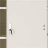 Buy cheap Sliding Door File Cabinet One Shelf Metal Office Cupboard from wholesalers