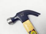 8OZ American Type Carbon Steel Wood Handle Carpenter Claw Hammer in Hand Tools