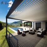 Quality Assurance Pergola Roof System, Waterproof Pergola Covers Motorized