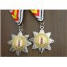 Buy cheap Multi Color Die Cast Medals , Antique Basketball Or Hockey Enamel Graduation Medals from wholesalers