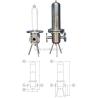 Buy cheap Stainless Steel Filter Housing SUS304 SUS316L For Industry/Food Industry from wholesalers