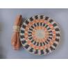 Buy cheap Hot Sale Eco- friendly Handmade Natural Water Hyacinth Woven Table Placemat Seagrass Rattan Straw Placemats Mats from wholesalers