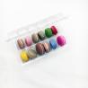 Buy cheap Transparent plastic tray 12 holes macaron clamshell packaging gift pack from wholesalers