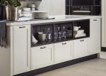 HPDL 3M Wood Modern Modular Kitchen Cabinets Pantry Cabinet Modern Shaker OEM