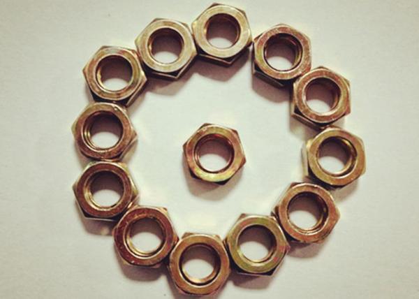 Buy cheap High Strength GB6170 Carbon Steel Nuts , Right Hand M8 Hex Nut 1.25mm Pitch from wholesalers