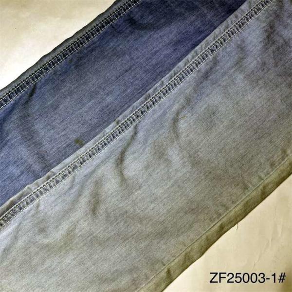 Buy cheap Lightweight Tencel Denim 4 Oz Denim Fabric For Shirt Making from wholesalers