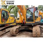 21Ton Used Hyundai 215 Crawler Excavator with Hydraulic Valve