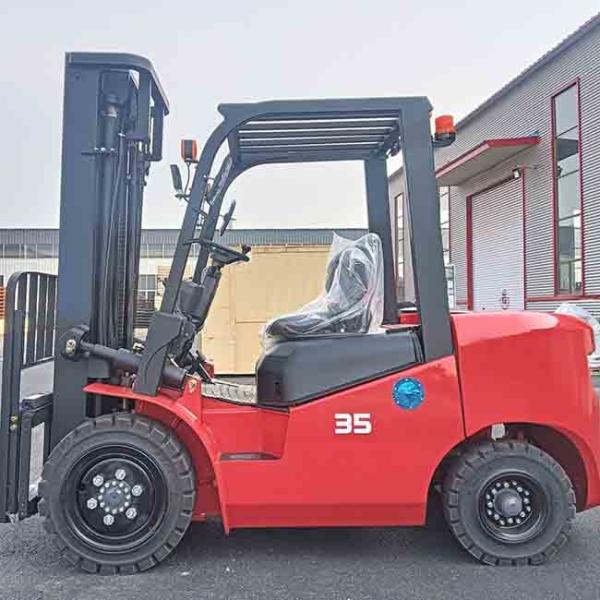 Buy cheap 3.5 Ton Lpg Forklift Truck Import Engine Gasoline Diesel Electric Japanese Nissan Engine Warehouse Use from wholesalers