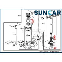 Buy cheap 4663493 Bucket Cylinder Service Kit 190DW 160DLC John Deere Excavator Seal product