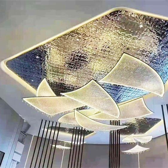 Buy cheap SS304 Water Wave Stainless Steel Panel Reflective Water Ripple Metal Sheet from wholesalers