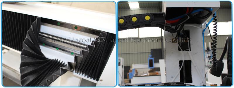 Hiwin Taiwan linear square guide rail & lead ball screw transmission