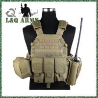 Buy cheap Military Hunting Duty Vest Combat Tactical Carrier Vest & 3 Pouch product