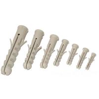Buy cheap Waterproof Plastic Expansion Anchor Drywall Plugs 6mm 8mm 10mm Multi Size product