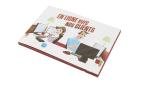 White Color Hard Cover Lcd Video Brochure Print Marketing And Digital Marketing