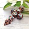 Buy cheap DND RPG Solid Metal Dice Suits Electro Swimming Technology Wandering Earth from wholesalers