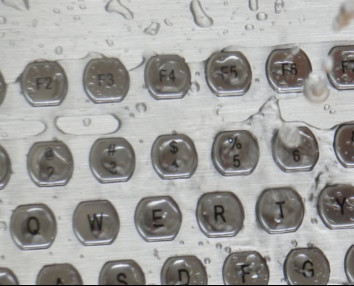 IP65 Rate Industrial Computer Keyboard with Rugged Metal Material
