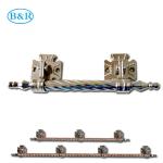 H016 Luxury Metal Coffin Casket Handles Customized For Urnas And Ataudes