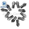 Buy cheap M6 1.75mm 0.4mm Hole Tungsten Carbide Nozzle 3d Printer Wear Resistance from wholesalers