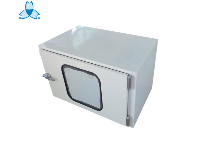 Powder Coated Steel Air Shower Pass Box For Biological Pharmacy Laboratory