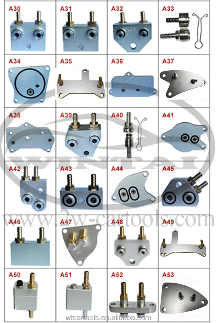 105 Models Transmission Fluid Adapter Kit For ATF oil Exchanger Machine