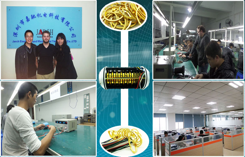 Air High Speed Rotary Union / Rotary Electrical Connector Pneumatic slip ring For Packaging Machine