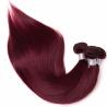 Buy cheap Healthy 99J Color Peruvian Straight Hair Bundles 30 Inch No Chemical from wholesalers