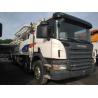 Buy cheap Zoomlion 49m Used Heavy Equipment Boom Pump Truck for High/Low Pressure Concrete Output from wholesalers