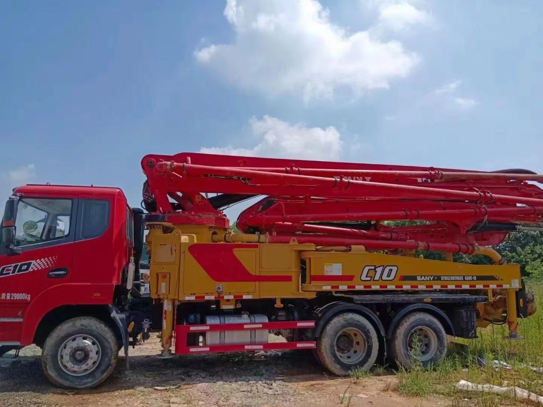 Perfect Original Condition, Stable Pumping Work 2021 43m Concrete Pump Truck for Sale