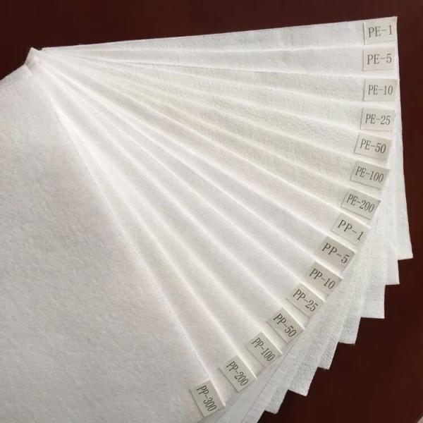 Buy cheap 150 Micron 200 Micron Nonwoven Filter Cloth Polyester High Temperature Grade from wholesalers