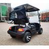 Buy cheap Black Color 2 Seater Golf Cart 4 Wheel 10 Inch Tire 70-100km With Lithium Battery from wholesalers